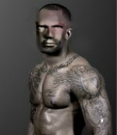Mixed Martial Arts Fighter - Ghost  Face
