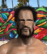 Mixed Martial Arts Fighter - Black Beard